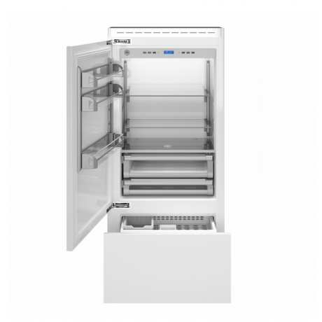 BERTAZZONI REF905BBLXTT/24HER Εντοιχιζόμενος Ψυγειοκαταψύκτης LUXURY SLOT-IN 90cm Inox